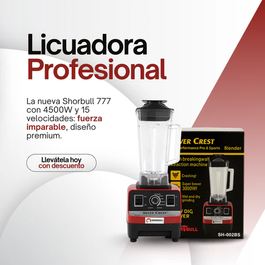 Licuadora Profesional Shorbull - 4500W